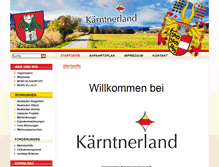 Tablet Screenshot of kaerntnerland-gbv.at